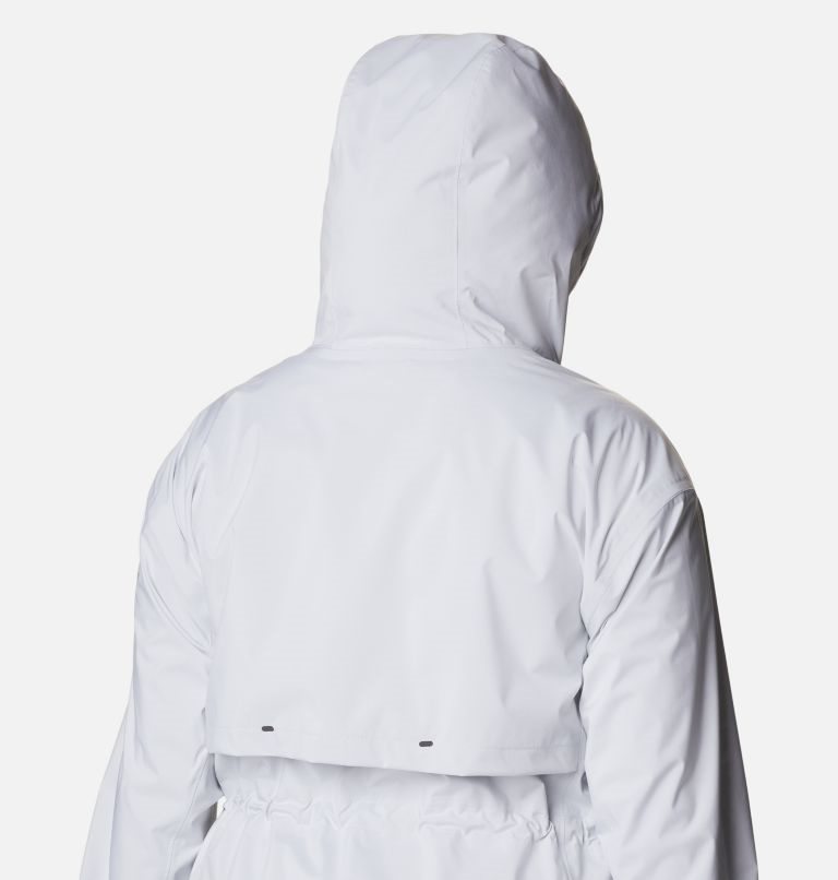 Women's Columbia Weekend Adventure Long Shell Jackets White | Plus Size CA-T0153